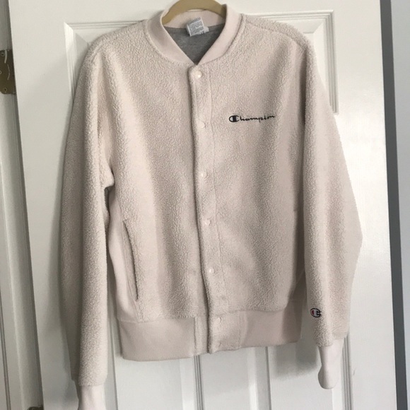 champion button up jacket